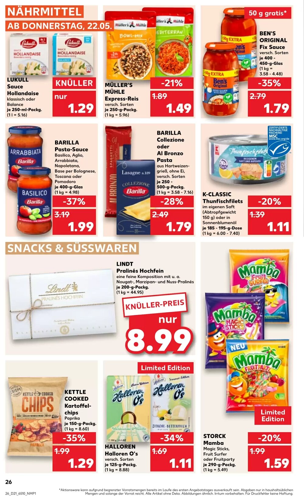 Kaufland Prospekt (ab 21.05.2025) zum Blättern - Seite 27