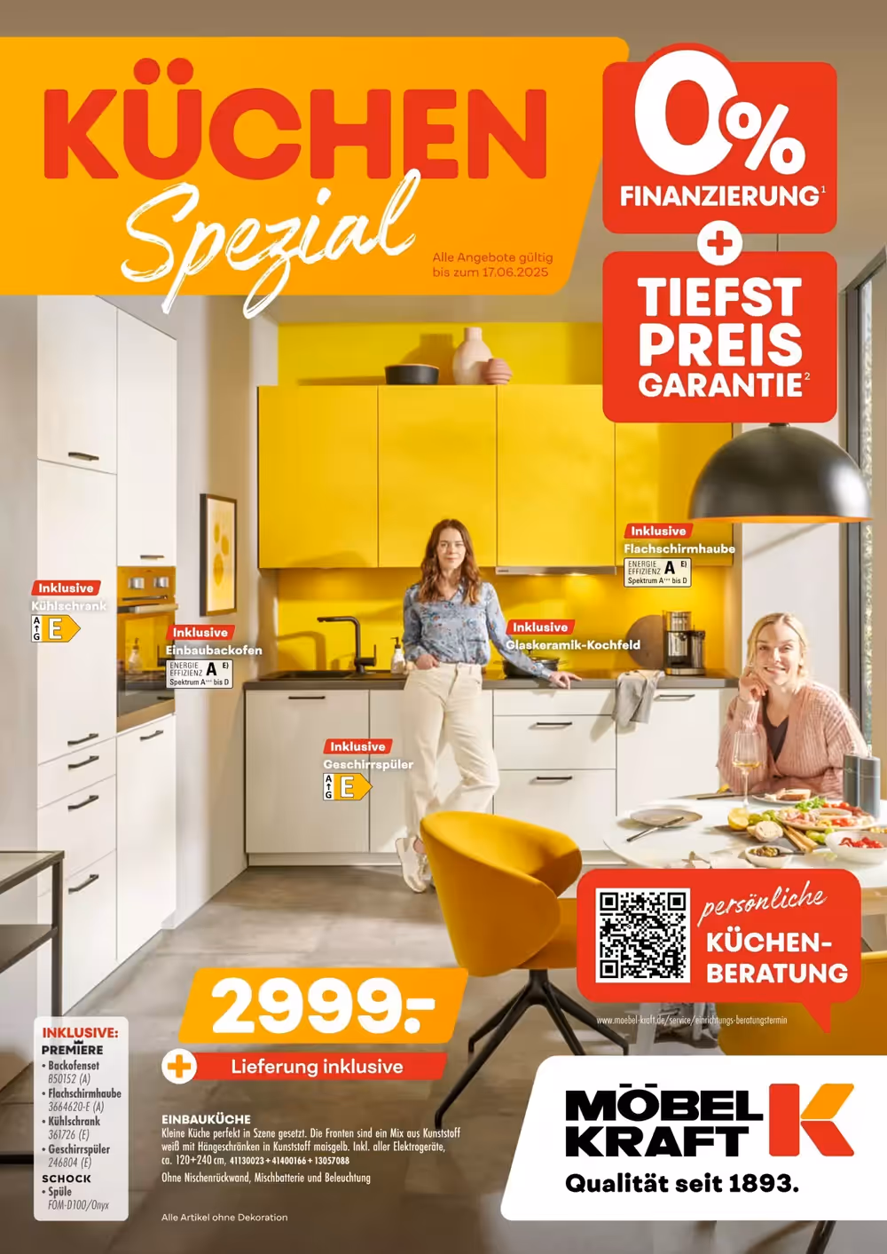 Möbel Kraft Prospekt (ab 21.05.2025) zum Blättern - Seite 1