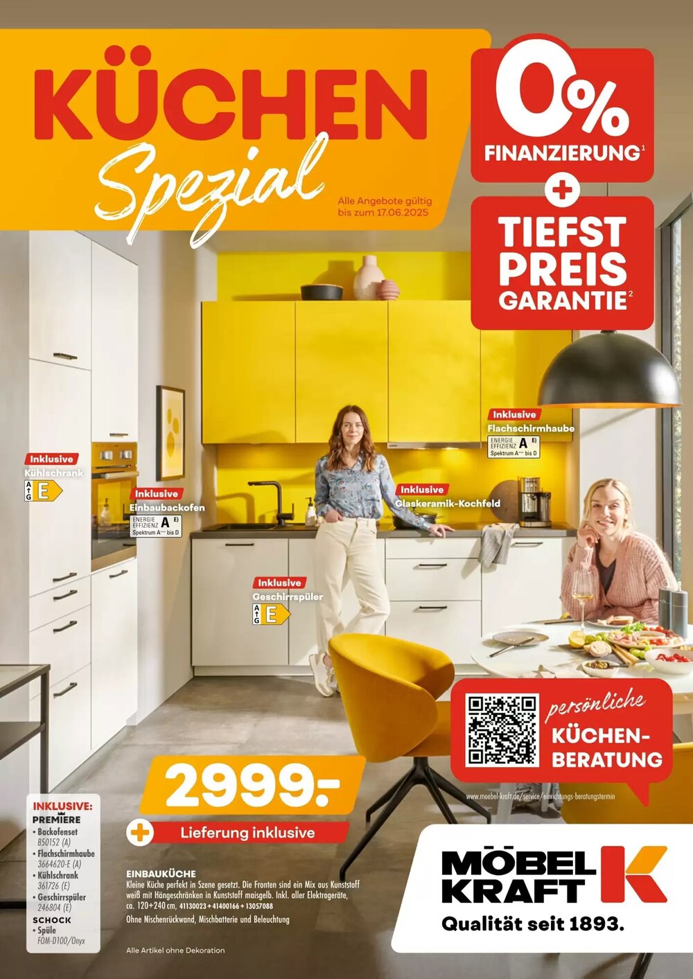 Möbel Kraft Prospekt (ab 21.05.2025) zum Blättern - Seite 1