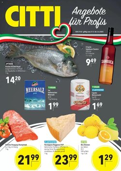 CITTI Markt Prospekt (ab 21.05.2025) zum Blättern