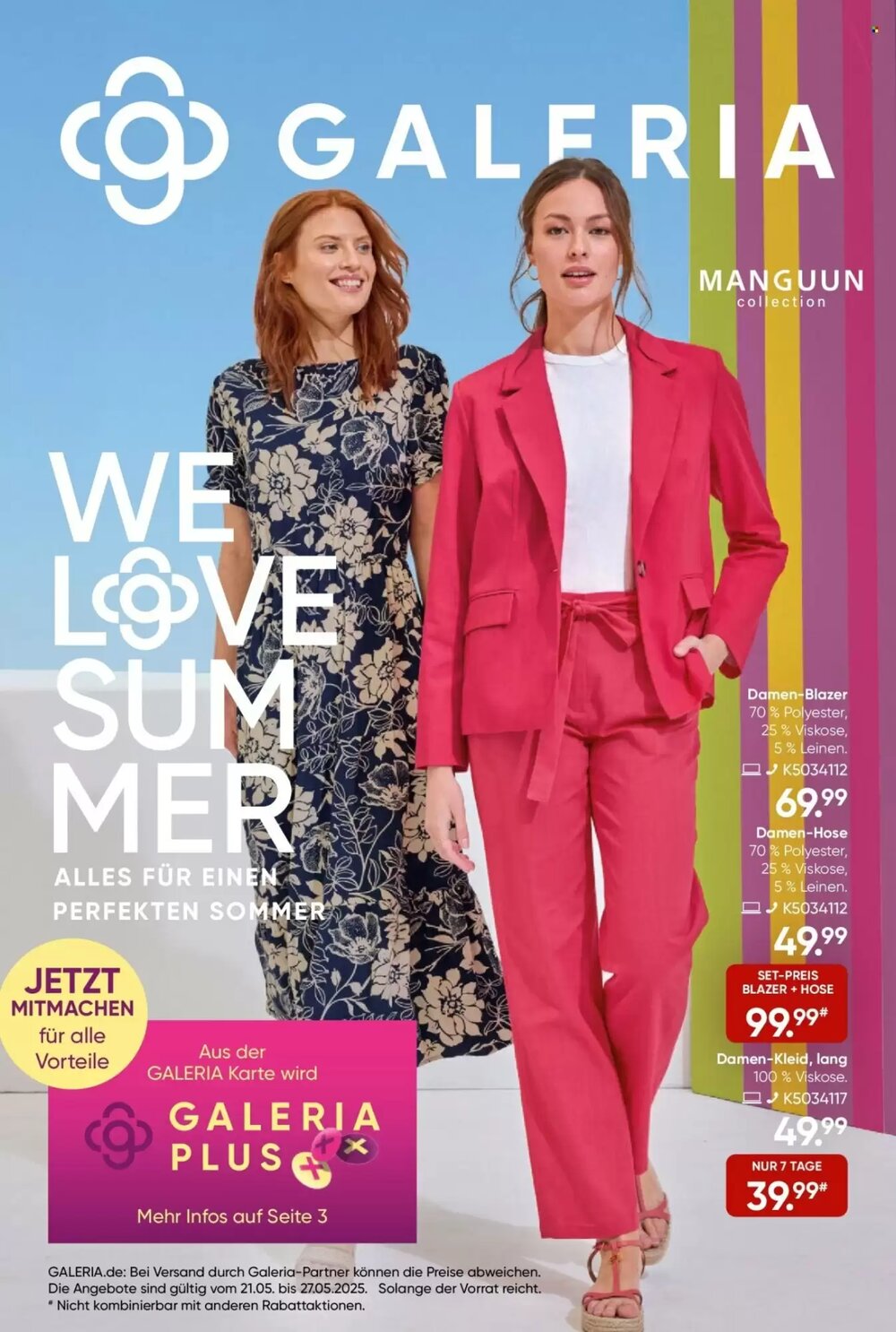 Galeria Prospekt (ab 21.05.2025) zum Blättern - Seite 1