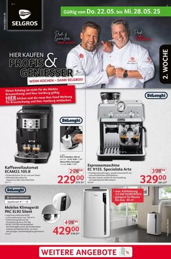 Selgros Prospekt (ab 22.05.2025) zum Blättern