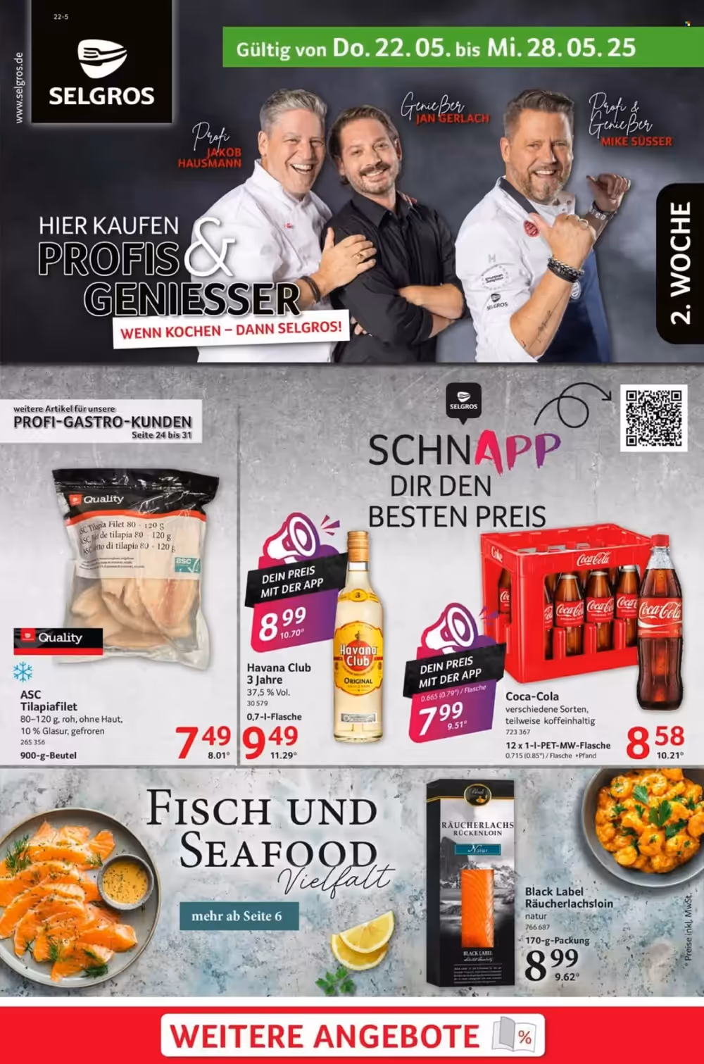 Selgros Prospekt (ab 22.05.2025) zum Blättern - Seite 1