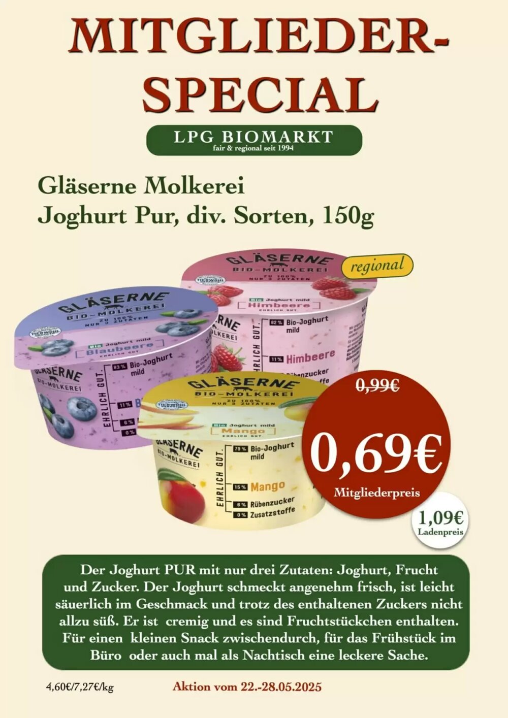 LPG Biomarkt Prospekt (ab 22.05.2025) zum Blättern - Seite 12