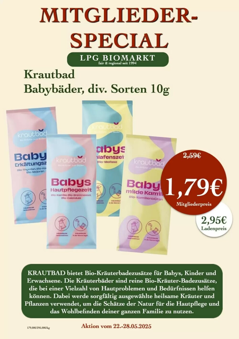 LPG Biomarkt Prospekt (ab 22.05.2025) zum Blättern - Seite 13