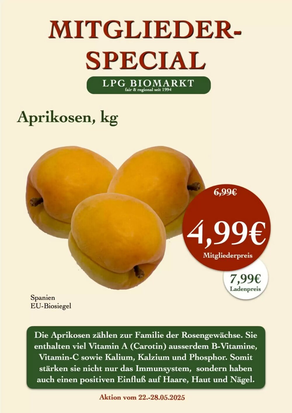 LPG Biomarkt Prospekt (ab 22.05.2025) zum Blättern - Seite 6