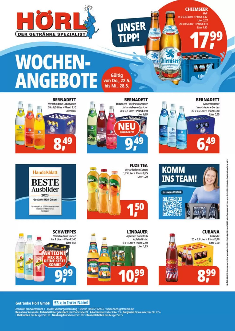 Hörl Getränke Prospekt (ab 22.05.2025) zum Blättern - Seite 2