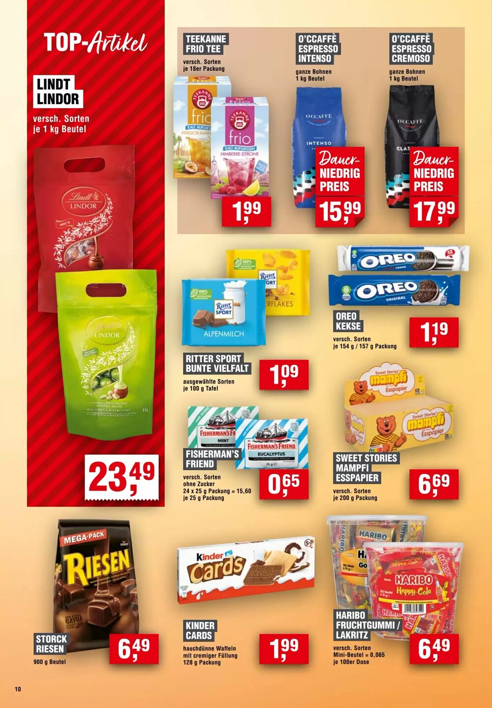 EDEKA Foodservice Prospekt (ab 22.05.2025) zum Blättern - Seite 10