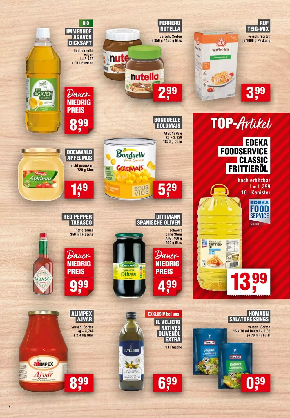 EDEKA Foodservice Prospekt (ab 22.05.2025) zum Blättern - Seite 6
