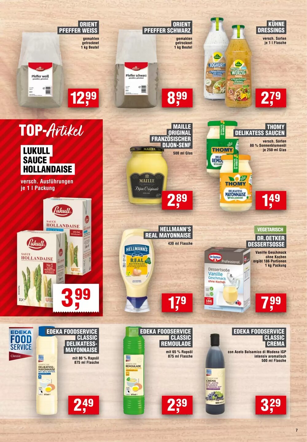 EDEKA Foodservice Prospekt (ab 22.05.2025) zum Blättern - Seite 7