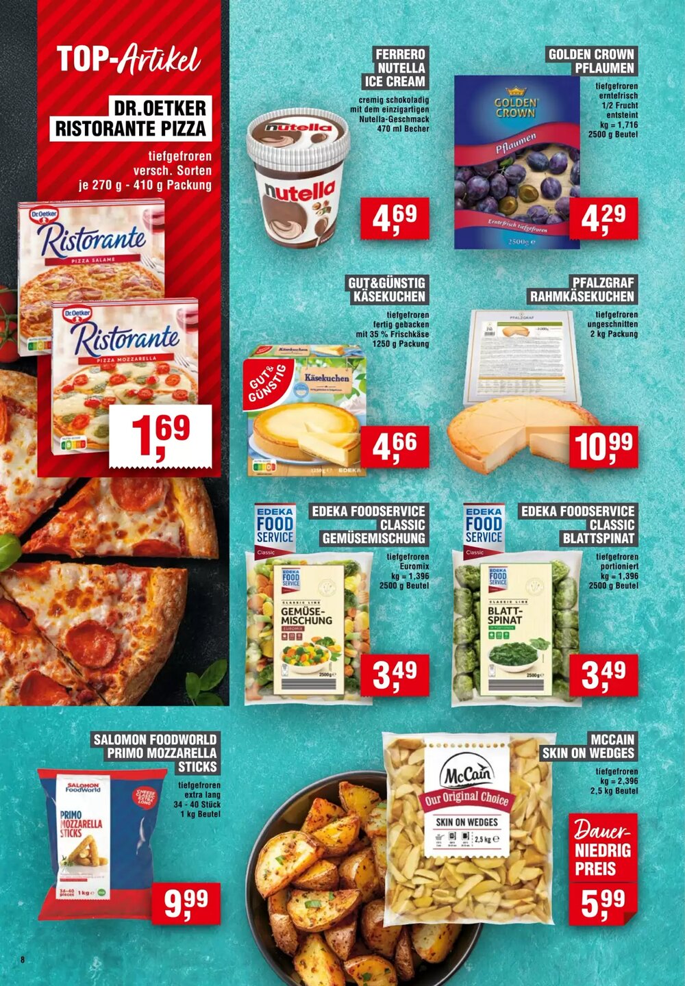 EDEKA Foodservice Prospekt (ab 22.05.2025) zum Blättern - Seite 8