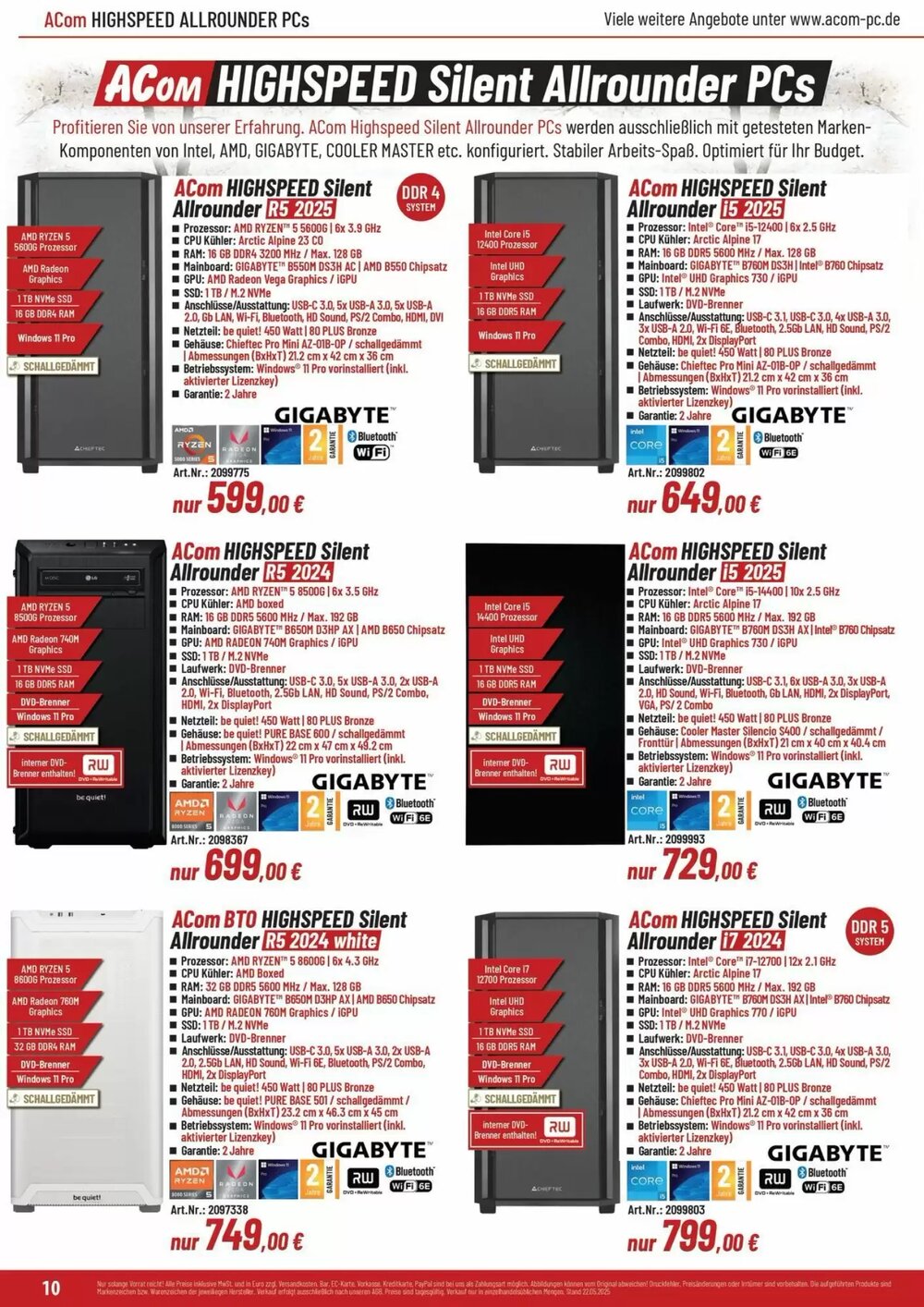 ACom PC Prospekt (ab 22.05.2025) zum Blättern - Seite 10