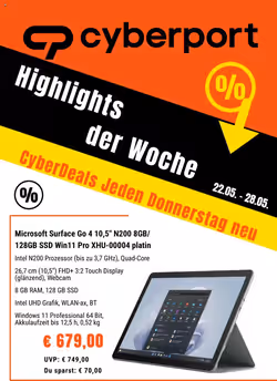 Cyberport Prospekt (ab 22.05.2025) zum Blättern