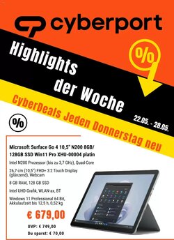 Cyberport Prospekt (ab 22.05.2025) zum Blättern