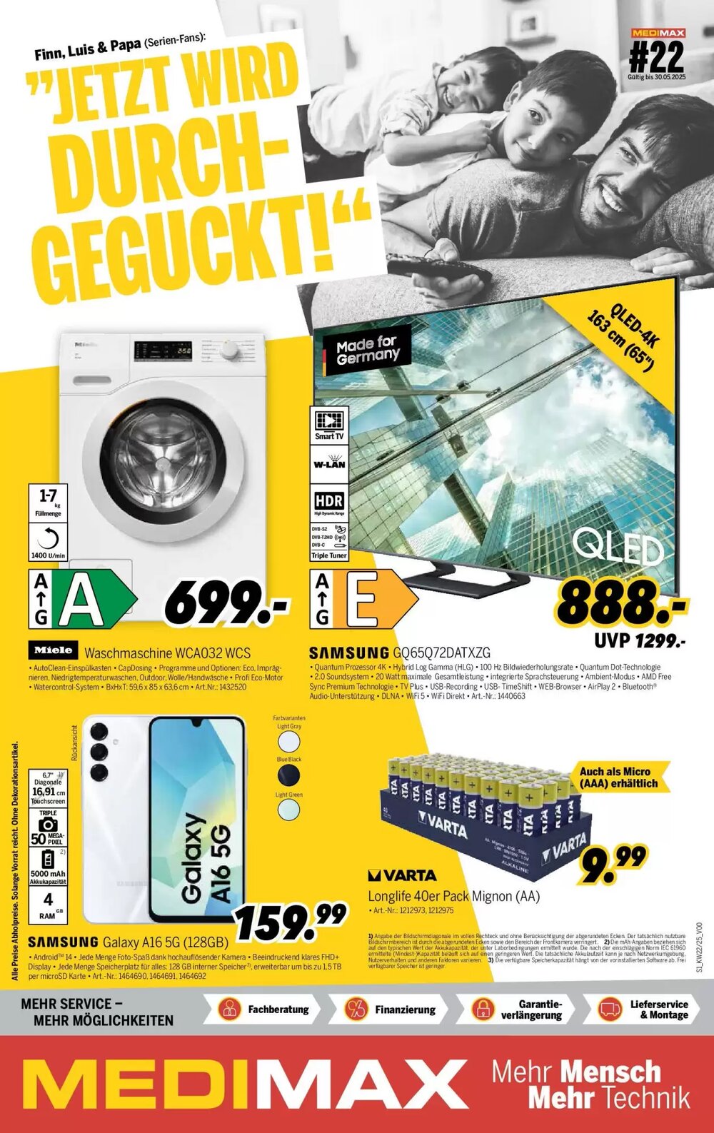 MEDIMAX Prospekt (ab 22.05.2025) zum Blättern - Seite 1