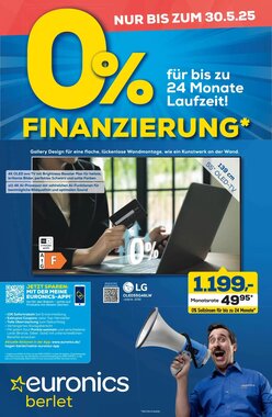 Euronics Prospekt (ab 22.05.2025) zum Blättern