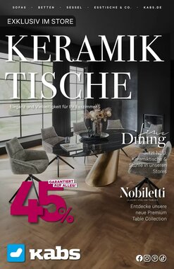 Kabs Polsterwelt Prospekt (ab 23.05.2025) zum Blättern