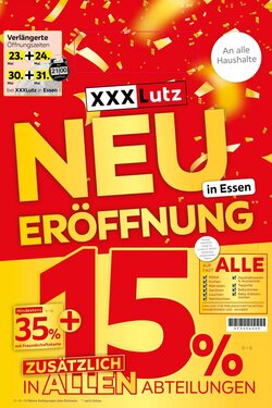 XXXLutz Prospekt (ab 23.05.2025) zum Blättern