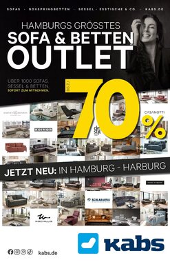 Kabs Polsterwelt Prospekt (ab 23.05.2025) zum Blättern