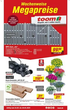toom Baumarkt Prospekt (ab 24.05.2025) zum Blättern