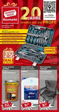 Sonderpreis Baumarkt Prospekt (ab 24.05.2025) zum Blättern