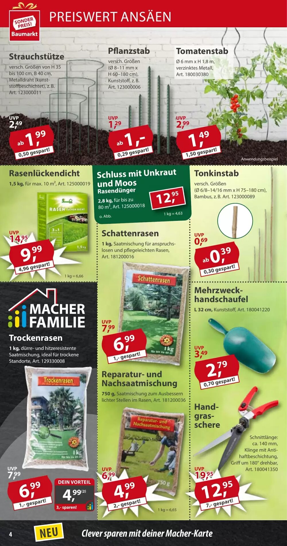 Sonderpreis Baumarkt Prospekt (ab 24.05.2025) zum Blättern - Seite 4