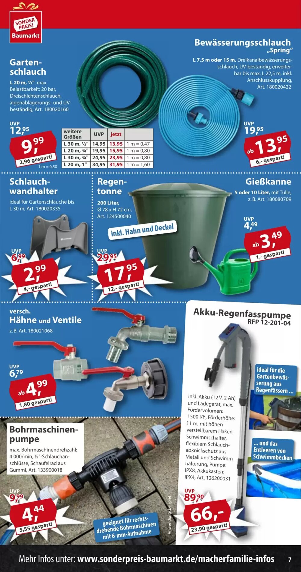 Sonderpreis Baumarkt Prospekt (ab 24.05.2025) zum Blättern - Seite 7