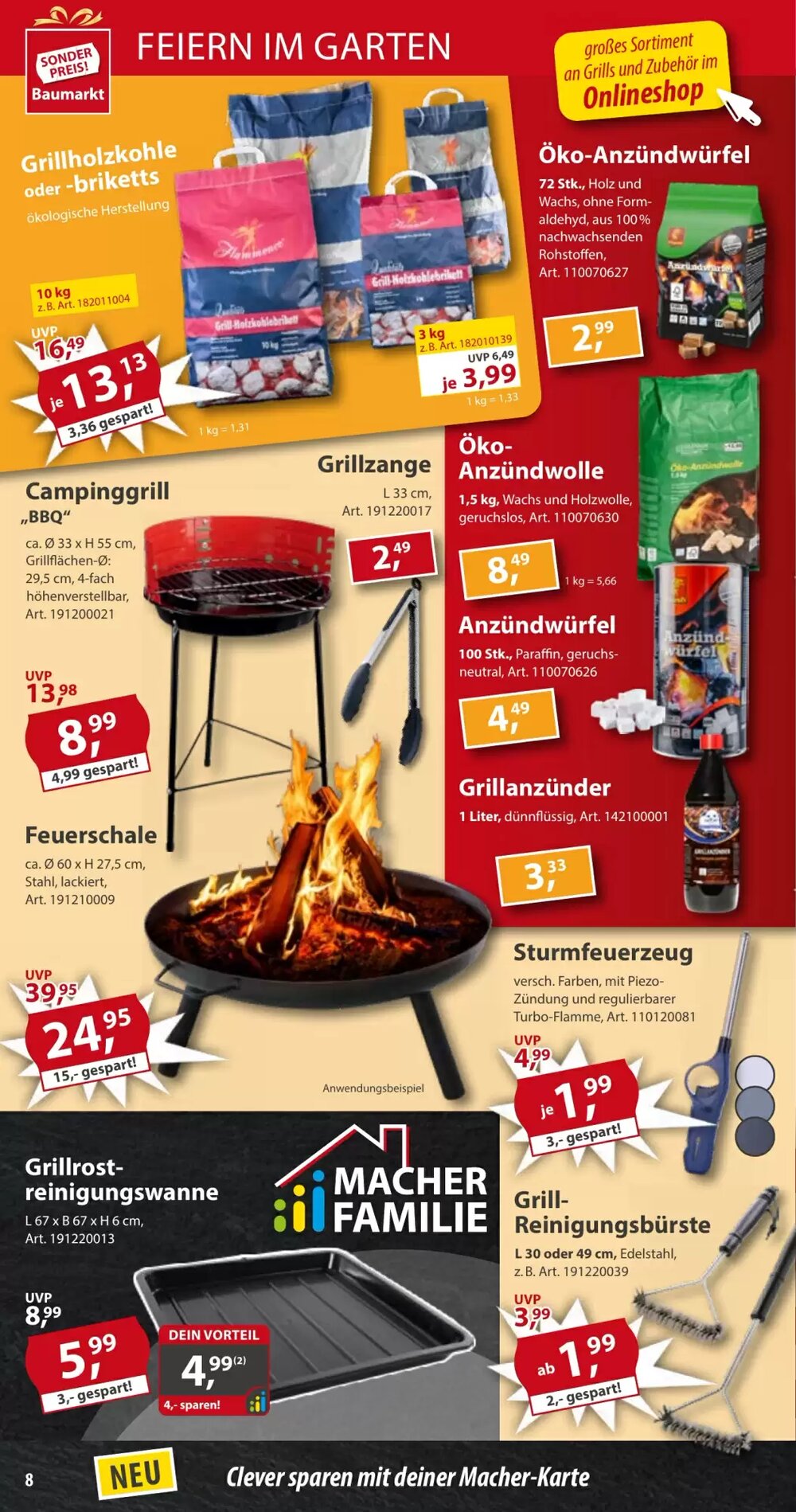 Sonderpreis Baumarkt Prospekt (ab 24.05.2025) zum Blättern - Seite 8