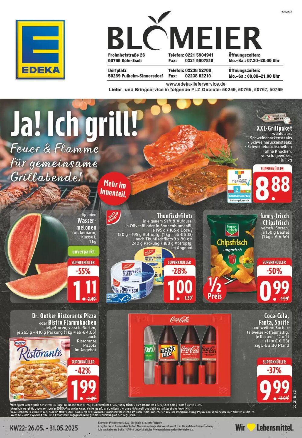 Edeka Prospekt (ab 25.05.2025) zum Blättern - Seite 1