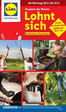 Lidl Prospekt (ab 26.05.2025) zum Blättern