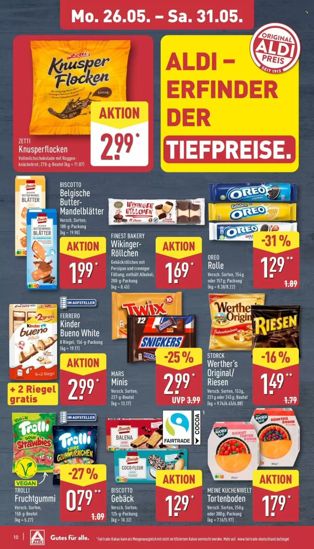 Aldi Nord Prospekt (ab 26.05.2025) zum Blättern - Seite 10