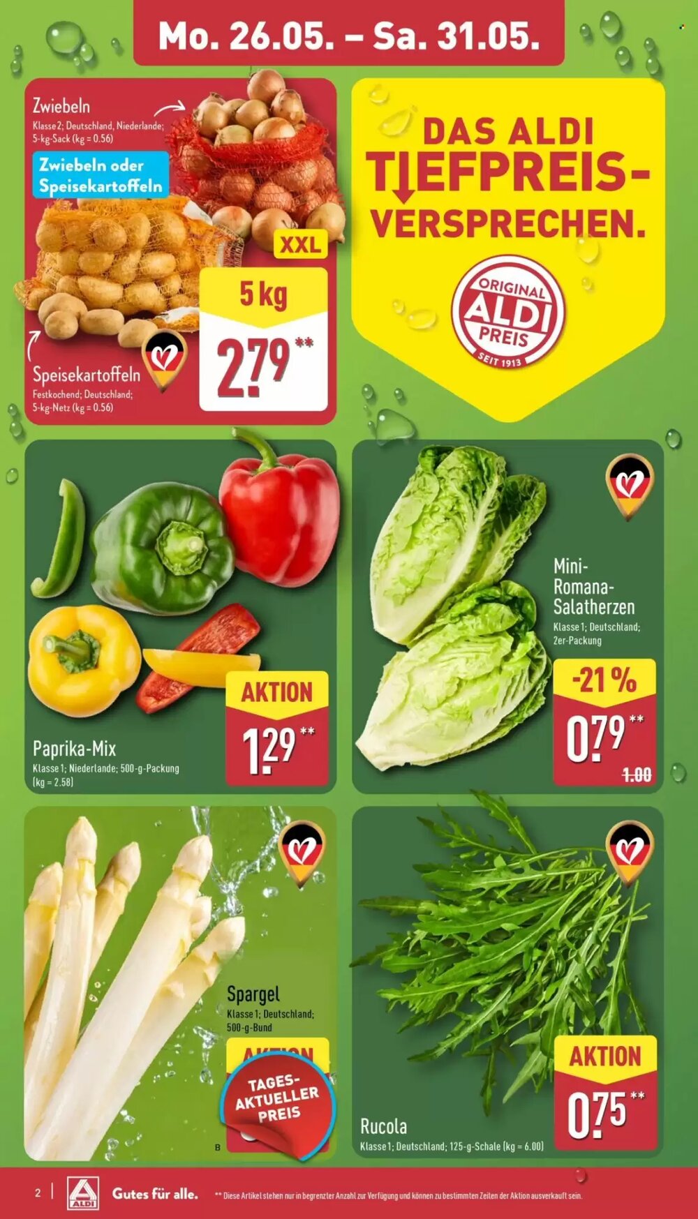 Aldi Nord Prospekt (ab 26.05.2025) zum Blättern - Seite 2