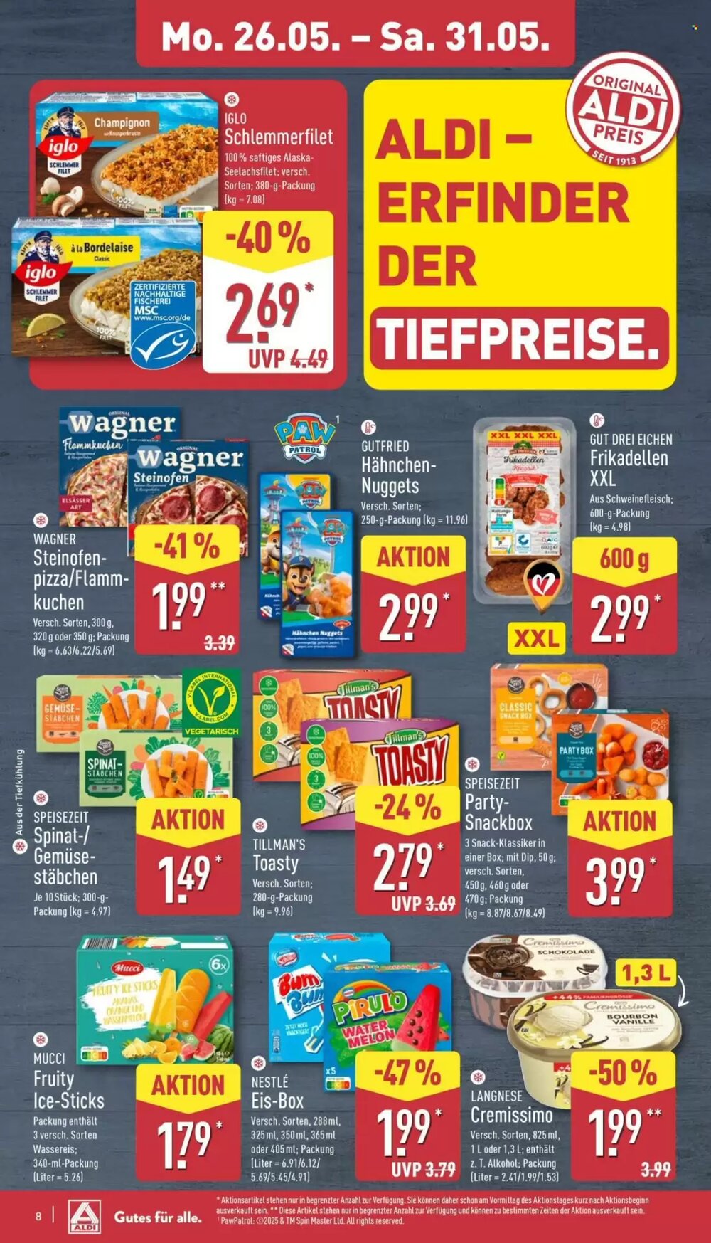 Aldi Nord Prospekt (ab 26.05.2025) zum Blättern - Seite 8