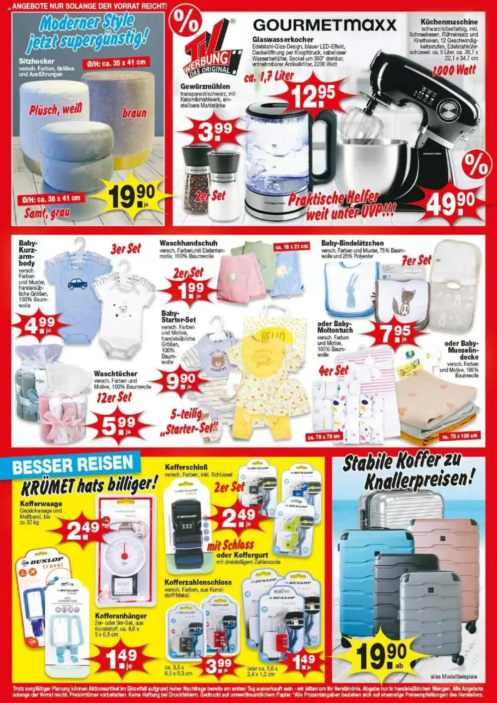 Krümet Sonderposten Prospekt (ab 26.05.2025) zum Blättern - Seite 6