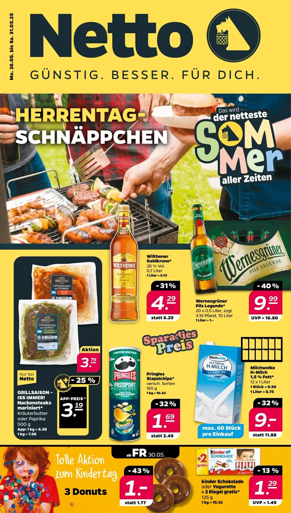 NETTO Prospekt (ab 26.05.2025) zum Blättern - Seite 1