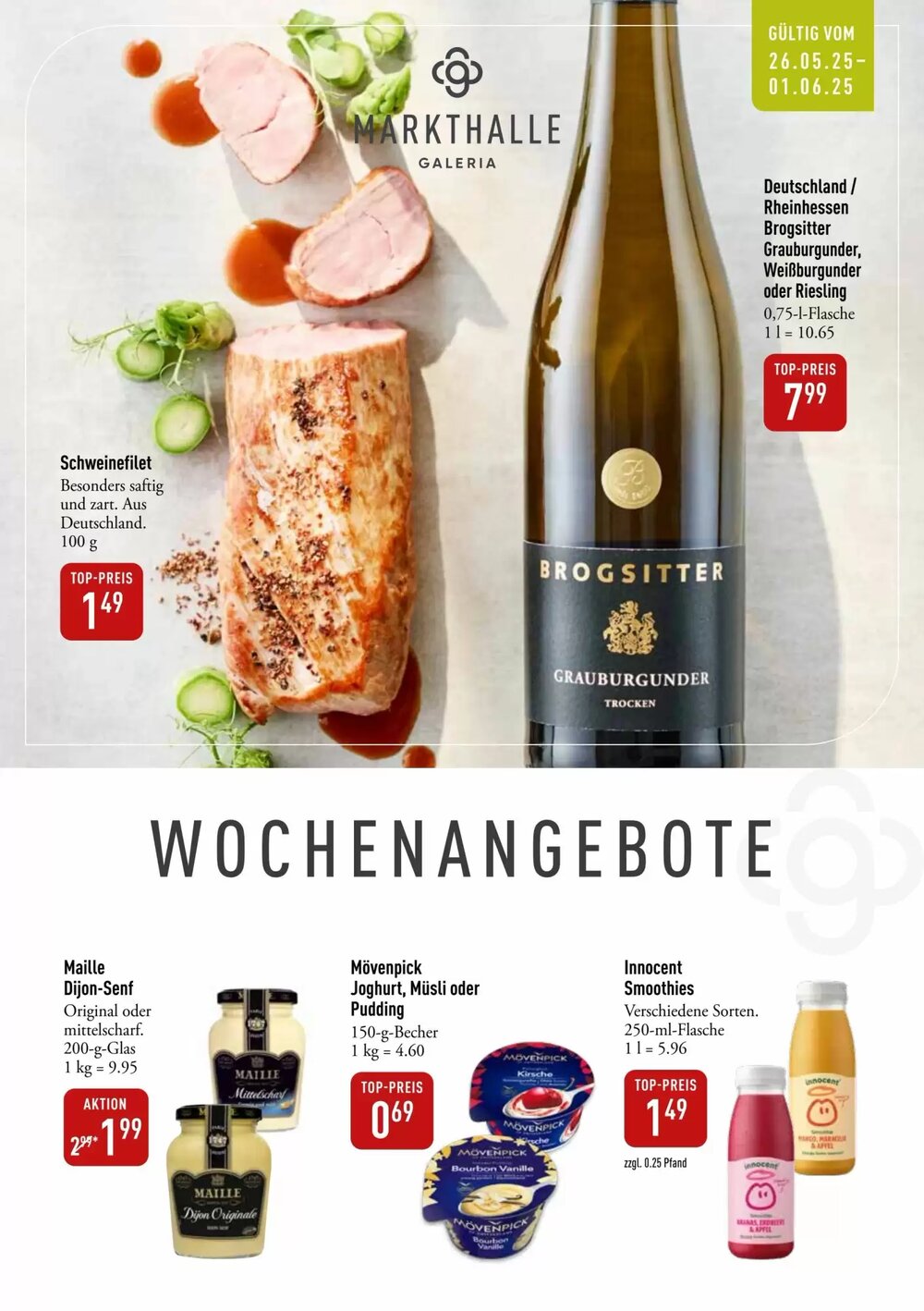 Galeria Markthalle Prospekt (ab 26.05.2025) zum Blättern - Seite 1