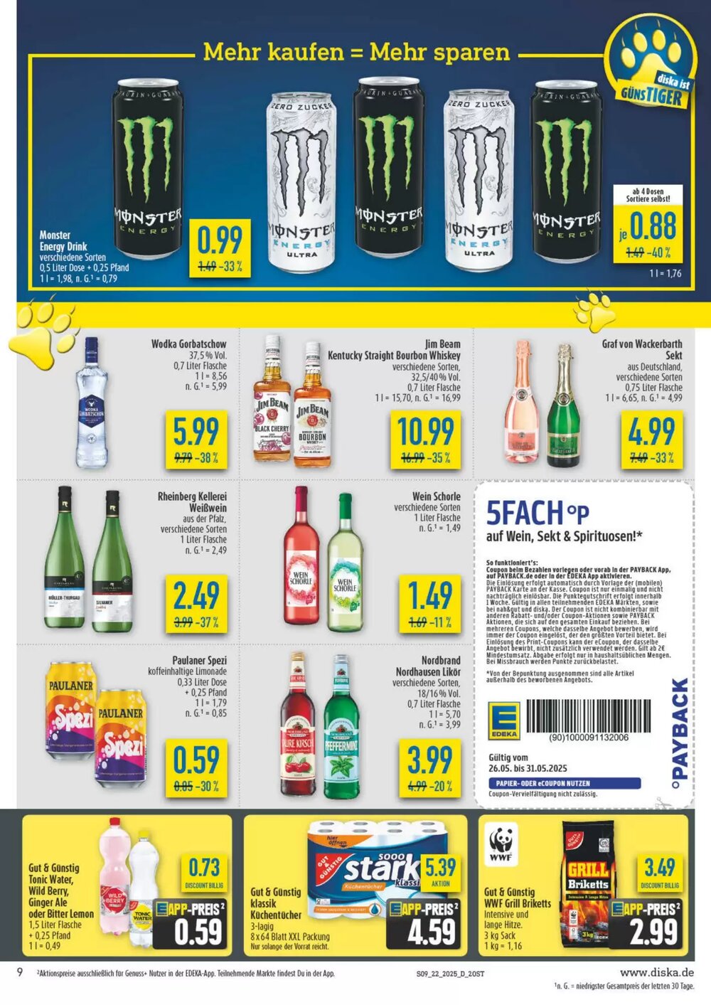 diska Prospekt (ab 26.05.2025) zum Blättern - Seite 9