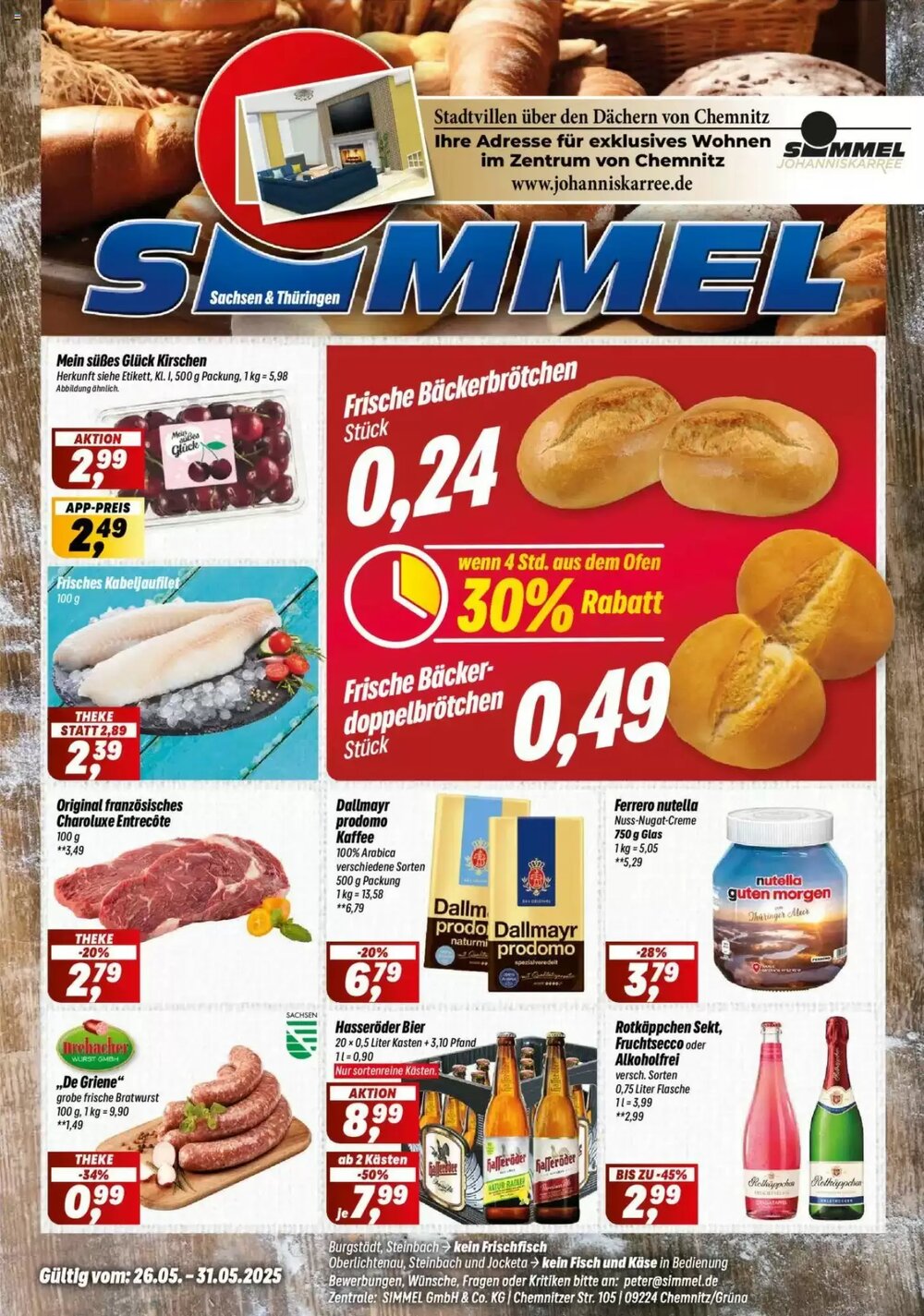 Simmel Prospekt (ab 26.05.2025) zum Blättern - Seite 1