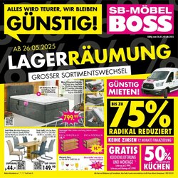 Möbel Boss Prospekt (ab 26.05.2025) zum Blättern