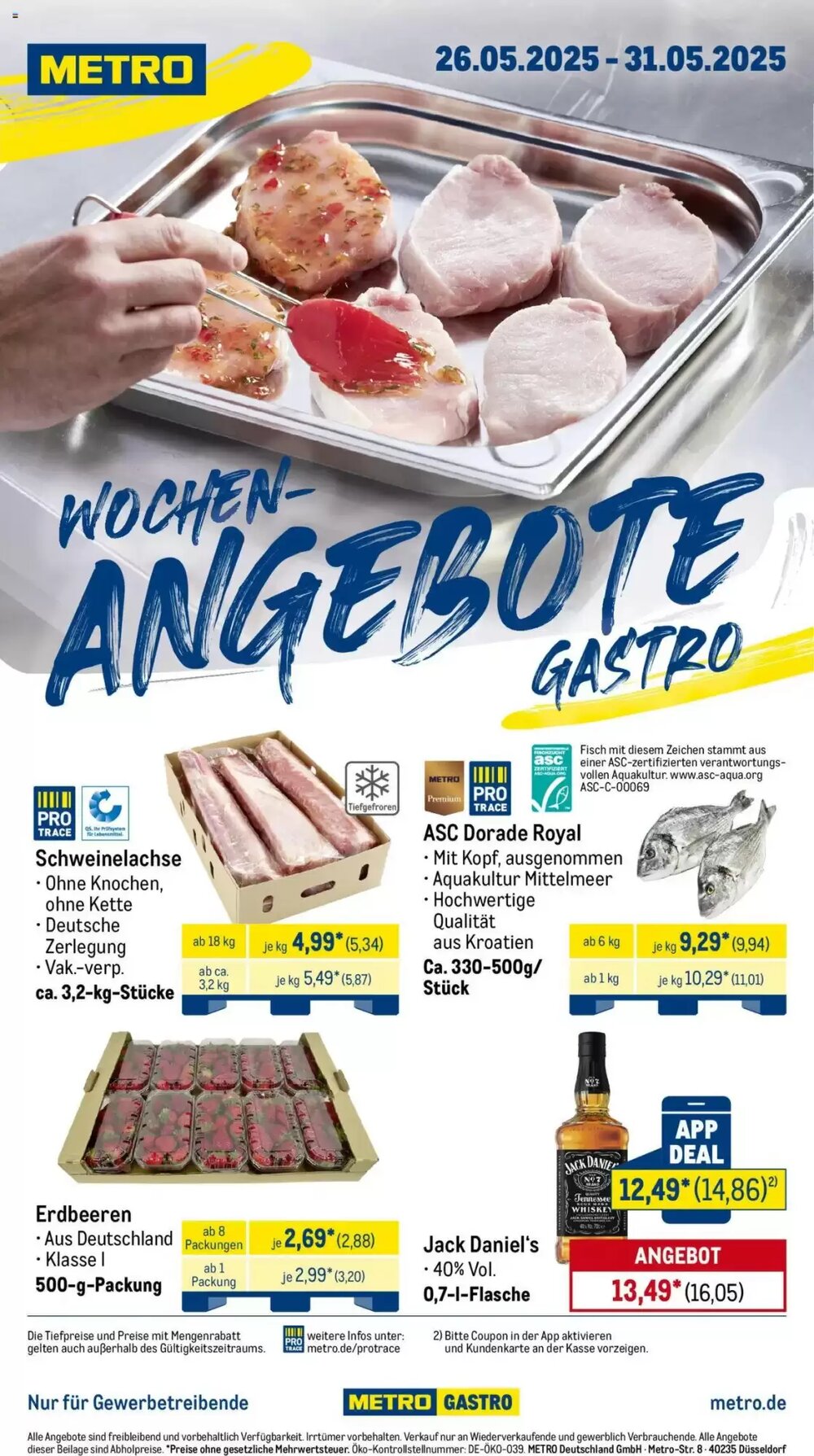 METRO Prospekt (ab 26.05.2025) zum Blättern - Seite 1
