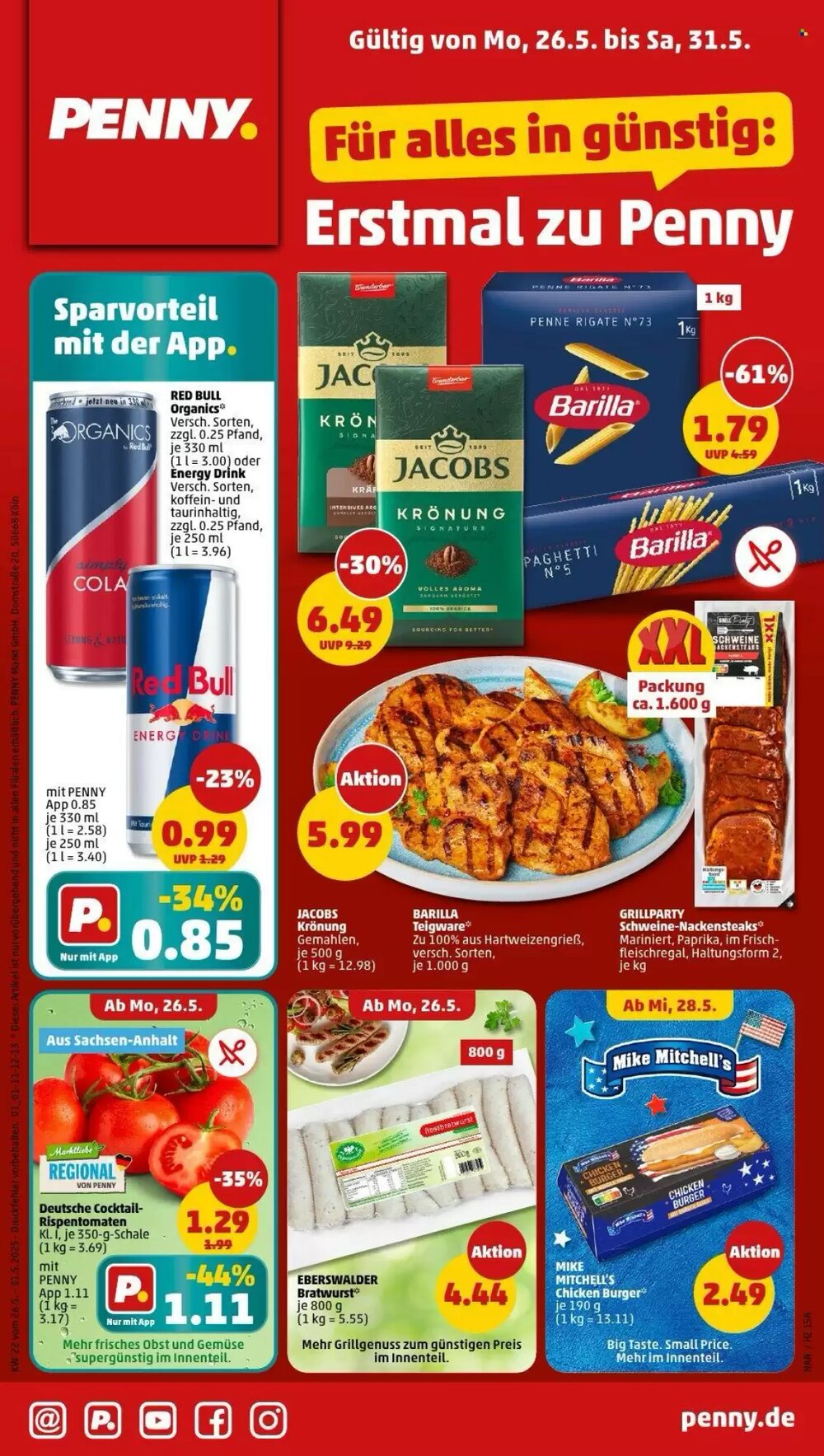 PENNY Prospekt (ab 26.05.2025) zum Blättern - Seite 1