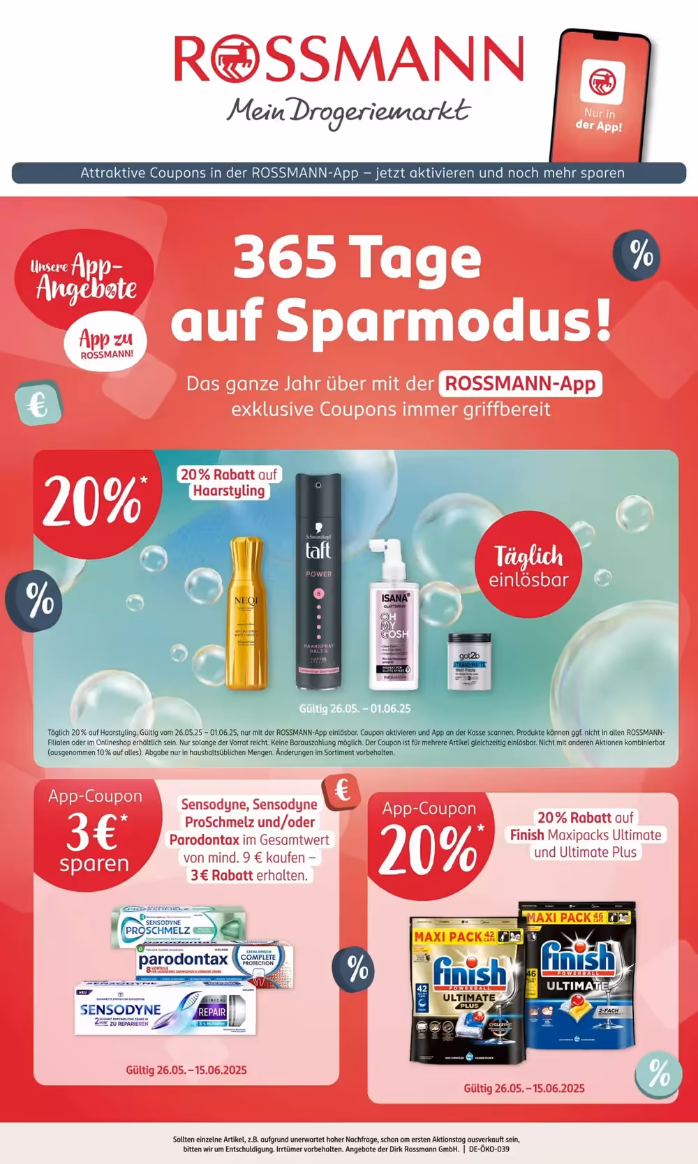 Rossmann Prospekt (ab 26.05.2025) zum Blättern - Seite 1