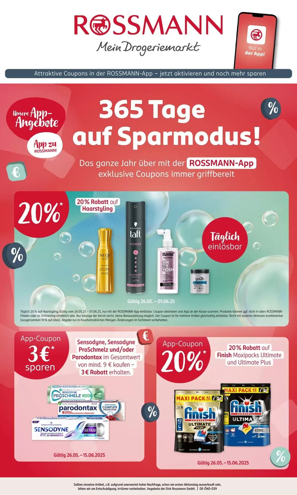 Rossmann Prospekt (ab 26.05.2025) zum Blättern - Seite 1