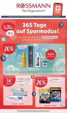 Rossmann Prospekt (ab 26.05.2025) zum Blättern