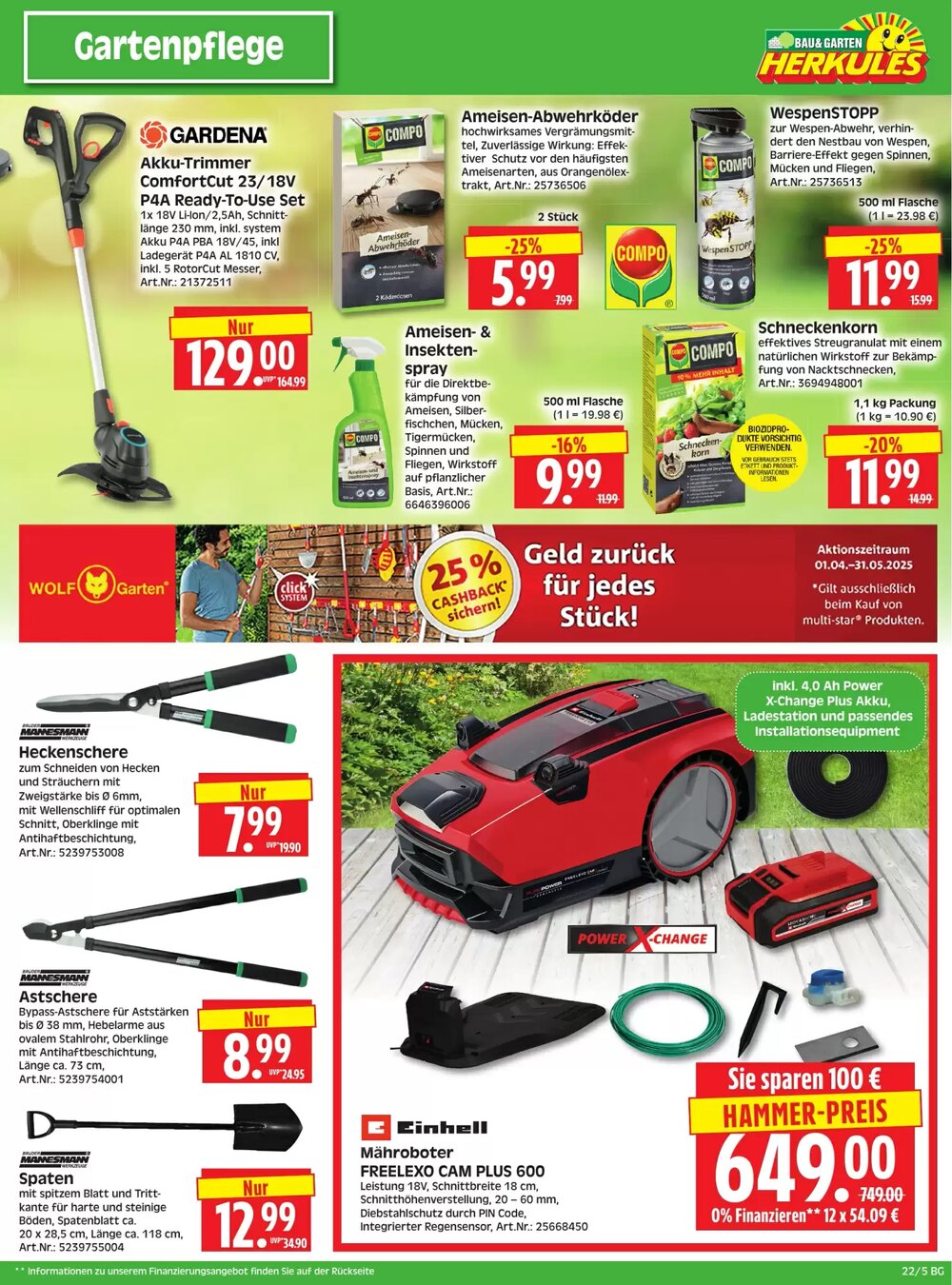 Herkules Baumarkt Prospekt (ab 26.05.2025) zum Blättern - Seite 5