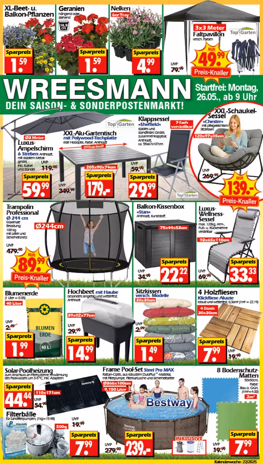 Wreesmann Prospekt (ab 26.05.2025) zum Blättern - Seite 1