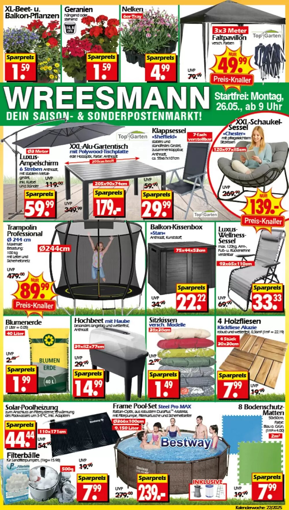 Wreesmann Prospekt (ab 26.05.2025) zum Blättern - Seite 1