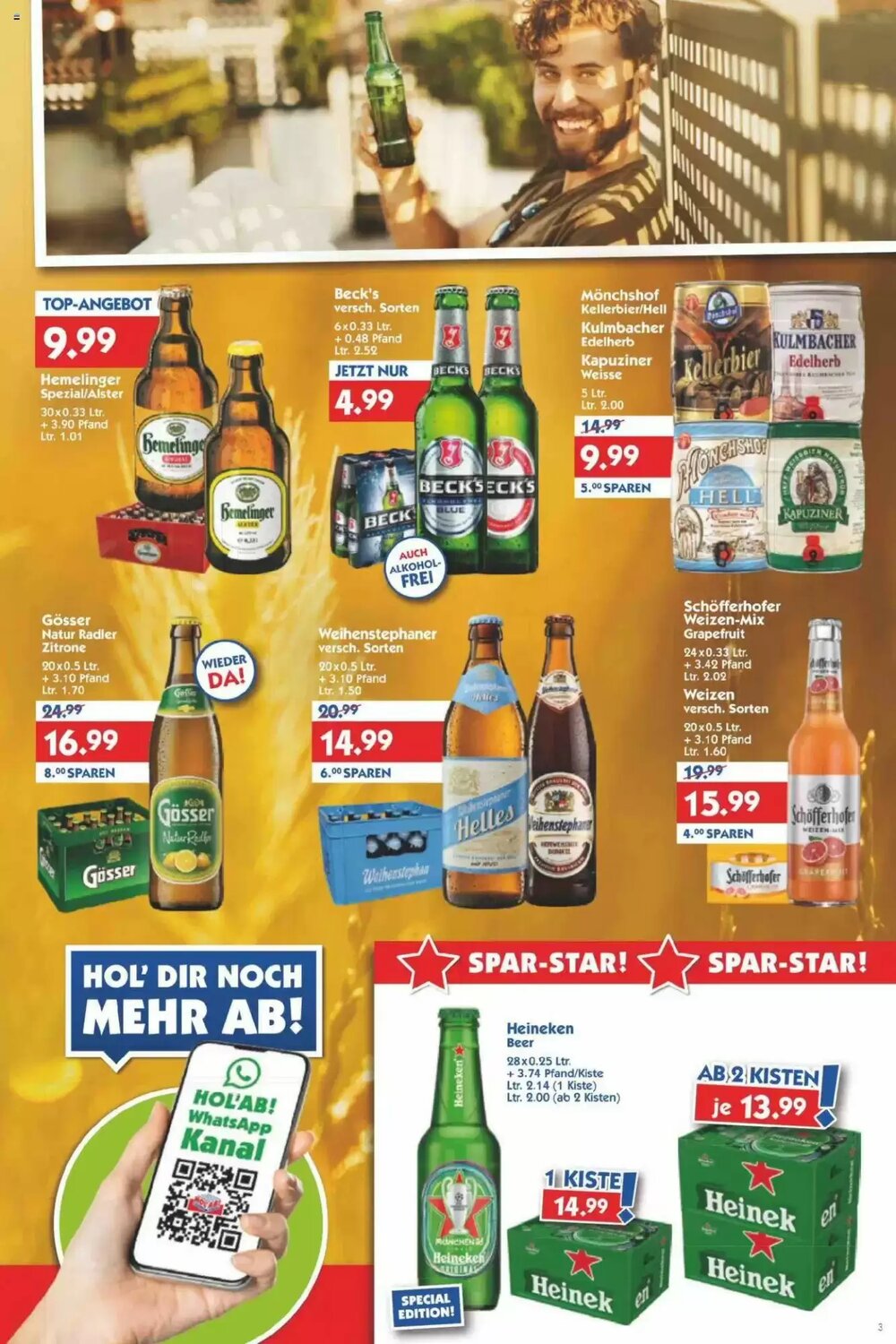 Hol'ab Getränkemarkt Prospekt (ab 26.05.2025) zum Blättern - Seite 3