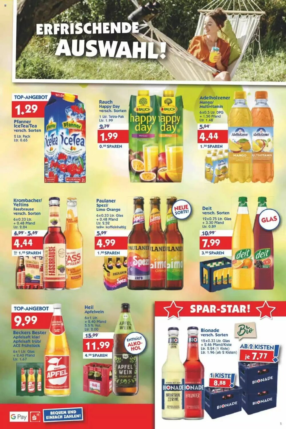 Hol'ab Getränkemarkt Prospekt (ab 26.05.2025) zum Blättern - Seite 5