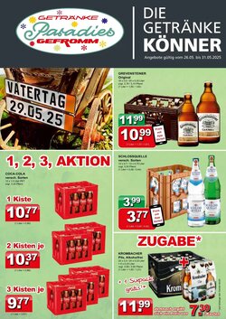 Getränkeparadies Gefromm Prospekt (ab 26.05.2025) zum Blättern